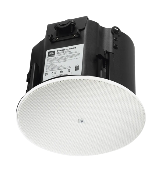 6.5" FULL-RANGE CEILING SPEAKER, 110° CONICAL COVERAGE, 70V/100V PLUS 12-OHM ($ EA, BUY IN PAIRS)